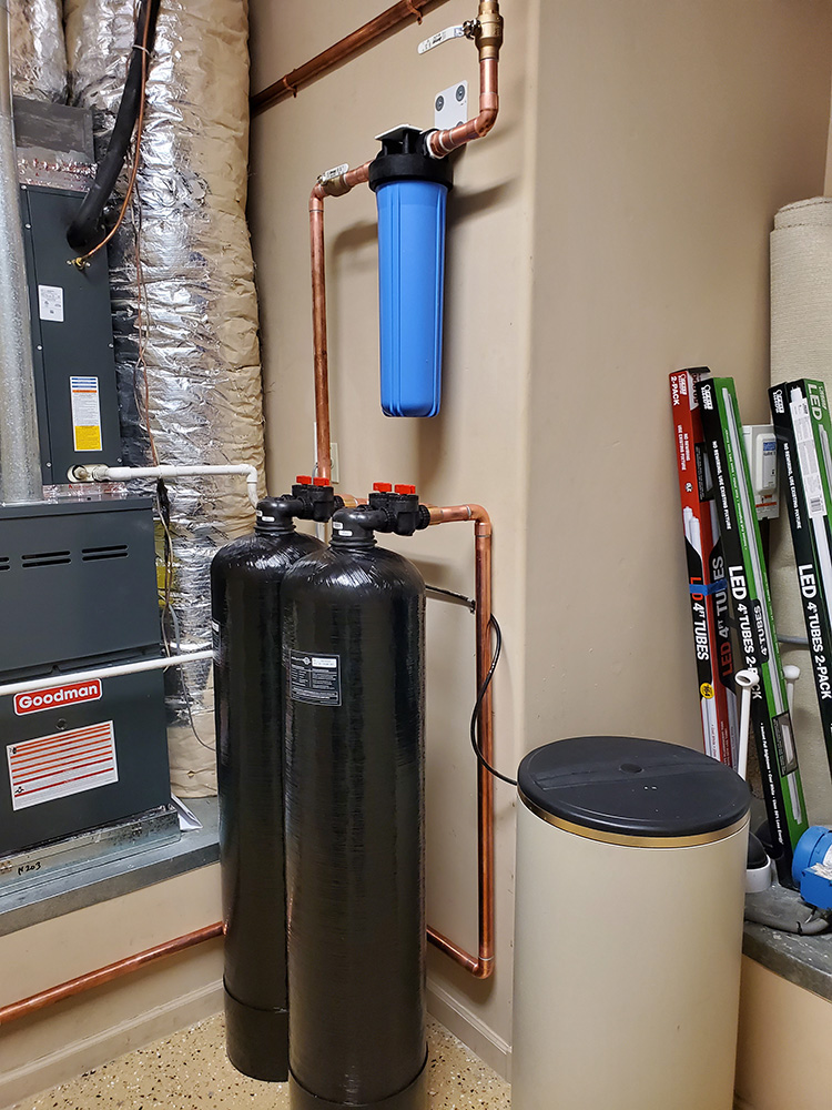 Water Conditioner and Softener Installation in home